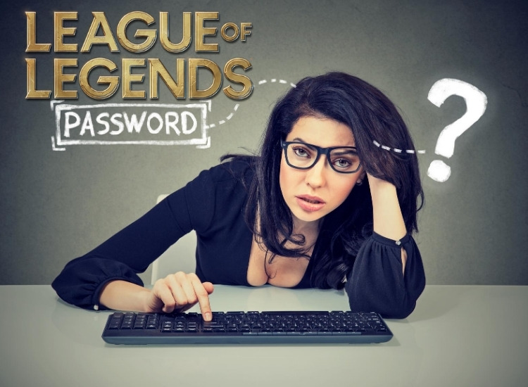 league of legends change password